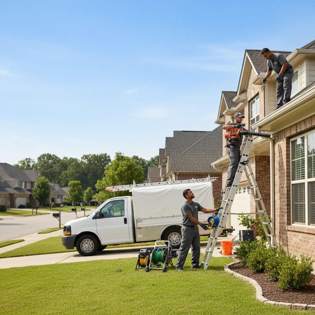 Home Gutter Service in Hollister, OK near me